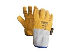 Guante De Cuero - Driver Amarillo