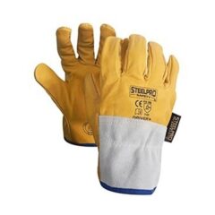 Guante De Cuero - Driver Amarillo