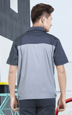 camisa con contraste