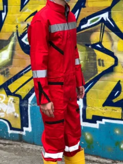 Overol Tipo Piloto Con Cinta Reflectiva - Imagen 11
