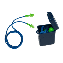 Tapon Auditivo Tpr Verde En Caja - Steelpro