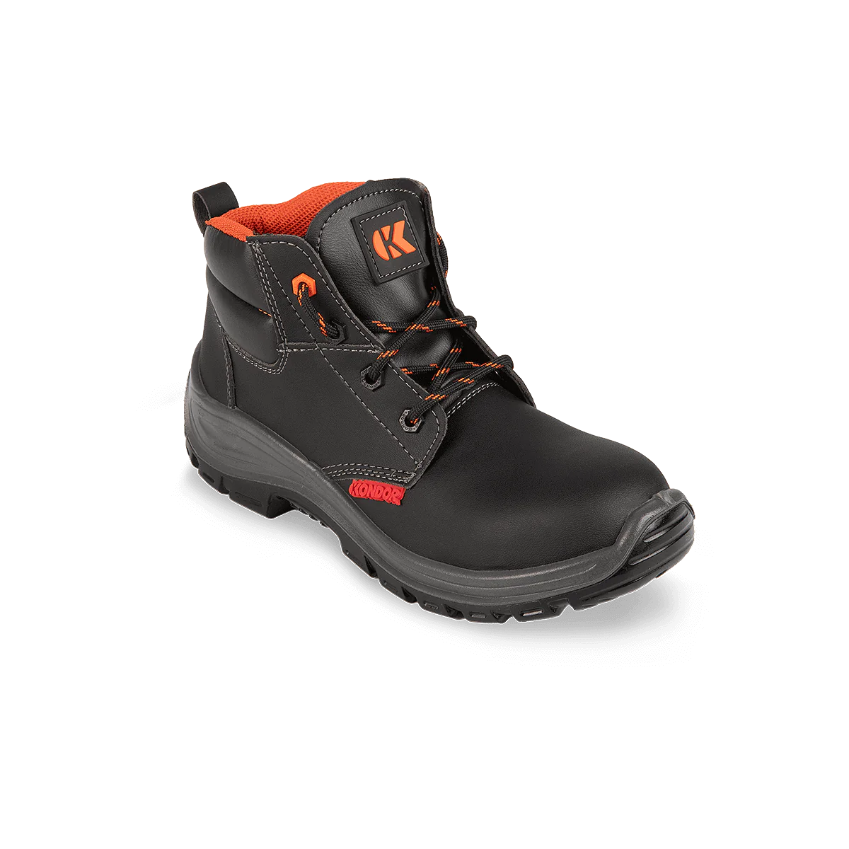 Bota Seguridad Dama Jumbo Negra