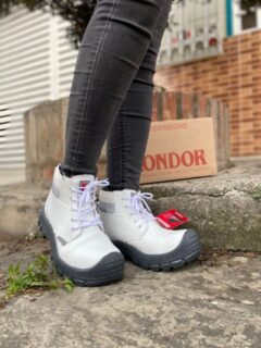 Bota Monza Seguridad Blanca