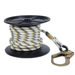 Línea De Vida 30m En Cuerda Kernmantle De 16mm - Steelpro