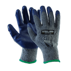 Guante Multiflex Latex Eco Gris - Steelpro