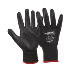 Guante Multiflex Látex Eco Negro - Steelpro
