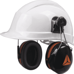 Antiruido Para Casco De Obra Ajustables En Altura Deltaplus