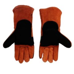 Guante Soldador Naranjo-Negro Kevlar Reforzado - Steelpro - Imagen 3