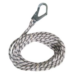 Linea De Vida Con Gancho X 20 Metros 13mm