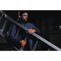 Guante Tejido Poliéster Impregnada De Látex Deltaplus - Imagen 3