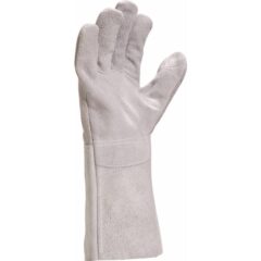 Guante Soldadura Serraje Vacuno Manguito 15 Cm Deltaplus - Imagen 2