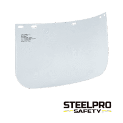 Visor Policarbonato Sin Ribete - Steelpro