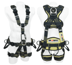 Arnés 5 Argollas Para Rescate En Kevlar  In 8007-1k* Insafe