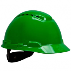 Casco Verde Con Suspencion Ratchet 4 Puntas - 3m