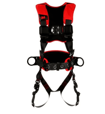 Arnés 3 Argollas Con Pad Dorsal Y Cinturón Lumbar Acolchado - 3m