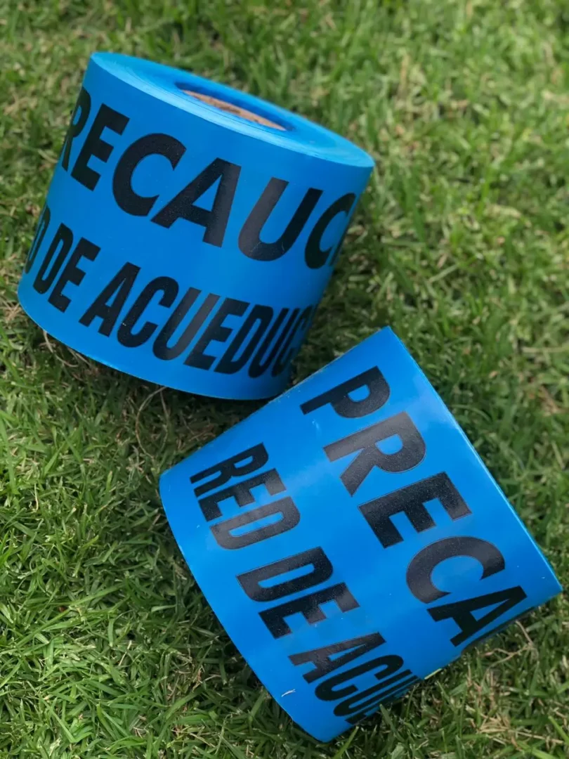 Cinta Precaución Acueducto Azul - Imagen 2