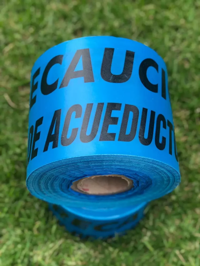 Cinta Precaución Acueducto Azul - Imagen 5