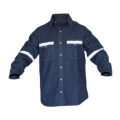Camisa En Jean Con Reflectivo