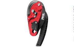 Descensor autofrenante con función antipánico adaptado al rescate PETZL