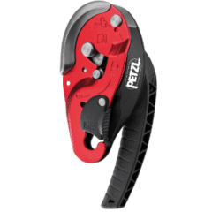 Descensor autofrenante con función antipánico adaptado al rescate PETZL