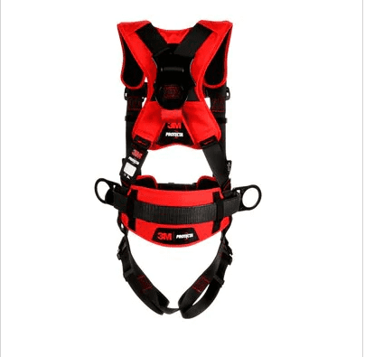 Arnés 3 Argollas Con Pad Dorsal Y Cinturón Lumbar Acolchado - 3m