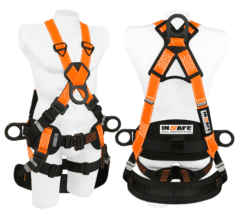 Arnés 4 Argollas Dieléctrico In 8009-1m-Rx-A Insafe