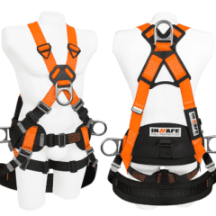 Arnés 4 Argollas Con Soporte Lumbar  In 8004-1a Insafe