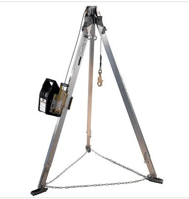 Trípode De Aluminio Con Cabrestante - 3m