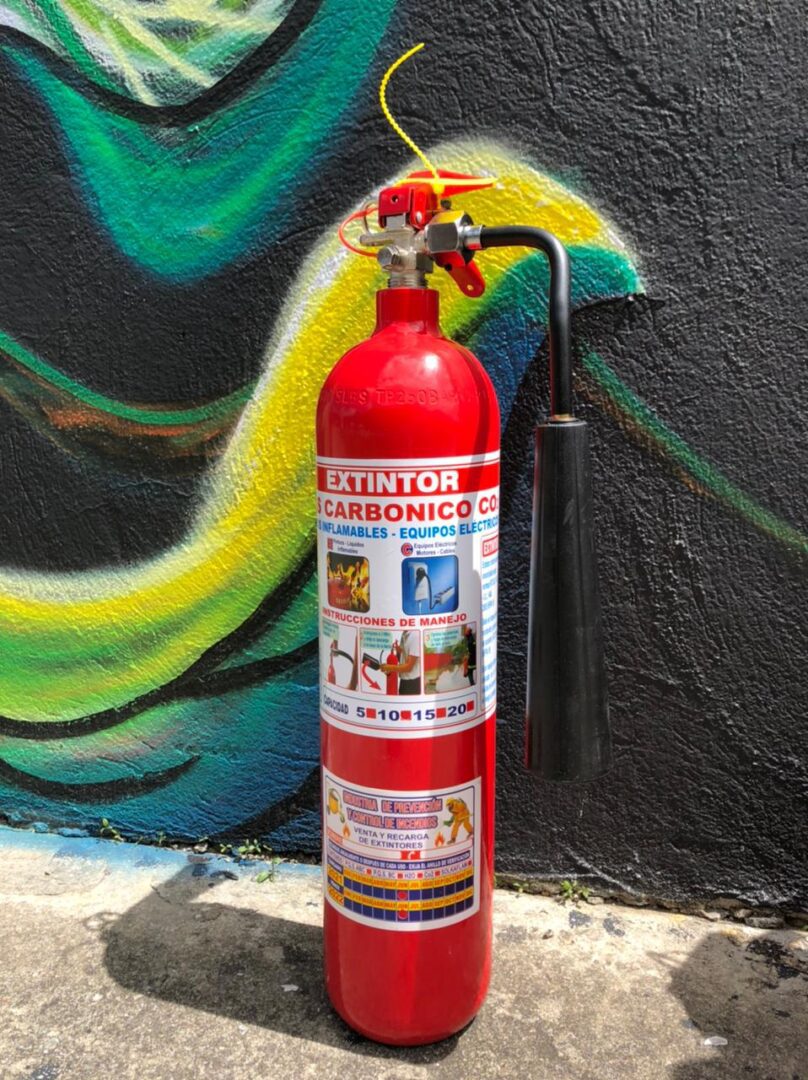 Extintor Co2 En Aleación - Imagen 2