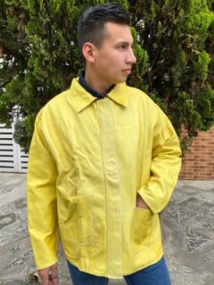 Chaqueta En Vaqueta Para Soldador