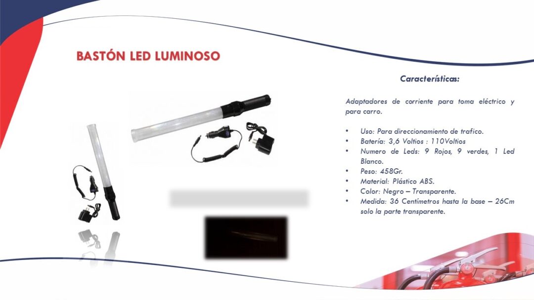 Linterna Baston Señalizacion - Imagen 2