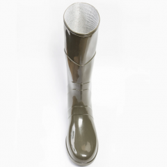 Bota Gallarda Color Verde Sin Puntera Robusta