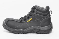Bota Raider Zipper Negro Robusta - Imagen 2