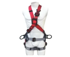 Arnes Cruzado En X 4 Argollas Dielectrico Con Soporte Lumbar- 3m - Imagen 2