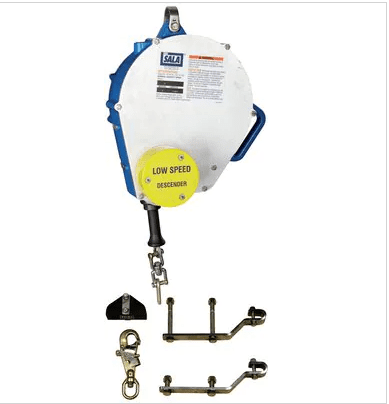 Equipo De Descenso Inclinado Auto Retráctil 35 Metros - 3m