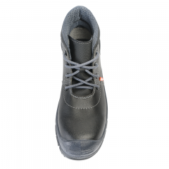 Bota Trooper Light Negro Con Puntera Robustaa