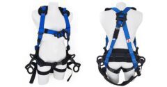 Arnés Multipropósito Dieléctrico Con Faja Lumbar Y Silla Para Trabajos En Alturas