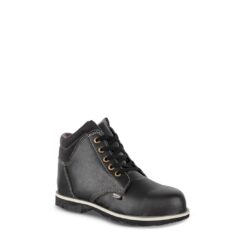 Bota Cuero Liso 202 Negra