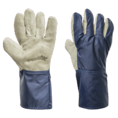 Guantes Térmicos Forro En Cuero