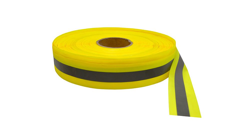 Cinta Neón Reflectiva Rollo De 300 M.