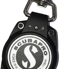 Clip Retractil Premium Scubapro Con Tope Y Clip