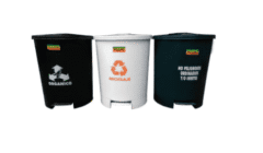 Caneca De Tapa Pedal 4,5 Litros - Imagen 2