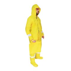 Impermeable Pvc Reflectivo Broche Calibre 18