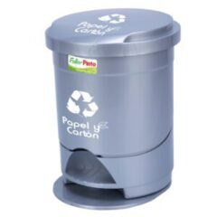 Papelera Pedal Redonda Marcada 12l - Imagen 4