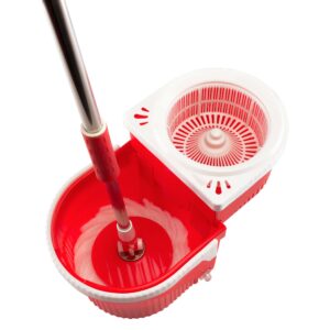 Pinto-Trapeador-Blade-Escurridor-Spin-Mop-Microfibra-Rojo-240012