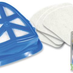 Respirador Reusable Para Polvo No Tóxico