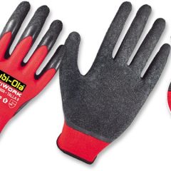 Guantes Poliéster Latex Zubiola