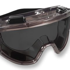 Monogafa De Seguridad Ventilación Indirecta Lente Oscuro Antifog
