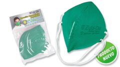 Mascarilla Para Polvo Color Negro Y Verde - Imagen 2