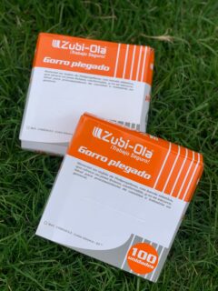 Gorro Plegado, Color Blanco Caja X 100unds